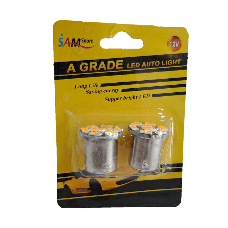 لامپ فندقی تک کنتاکت سام مدل 9 تایی پاور بسته دو عددی