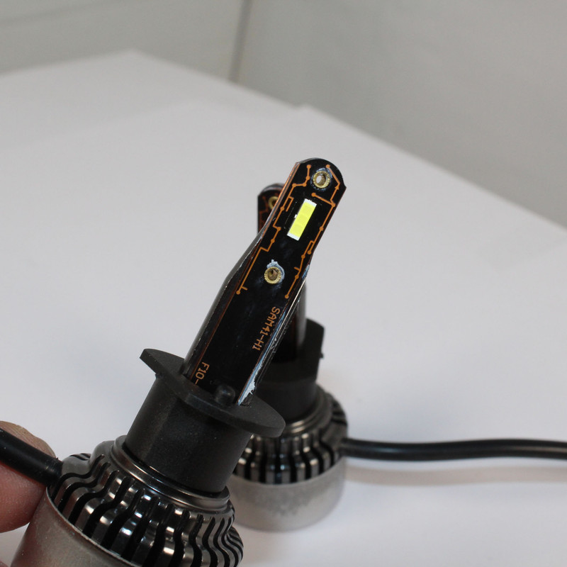 لامپ هدلایت خودرو سام مدل SM41 کد H1 بسته 2 عددی