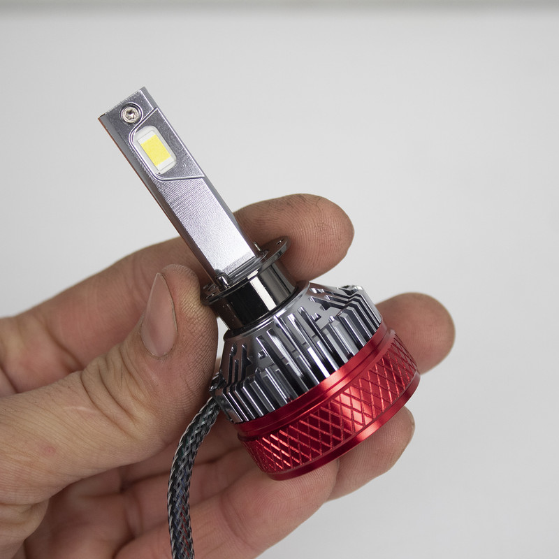 لامپ هدلایت خودرو سام مدل T20 کد H1 بسته 2 عددی